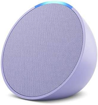 Amazon Echo Pop Con Asistente Virtual Alexa Lavender Bloom - Amazon Echo Pop Con Asistente Virtual Alexa Lavender Bloom -